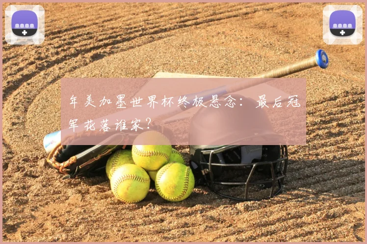 年美加墨世界杯终极悬念:最后冠军花落谁家?